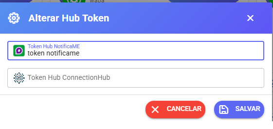 Cadastrar Token no NextChat
