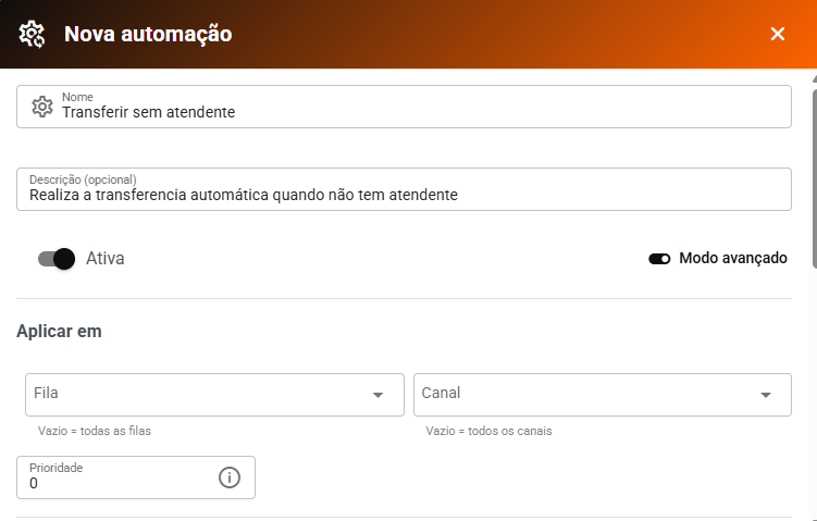 Configuração Inicial